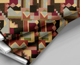 Fabric Texture Geometric Pattern