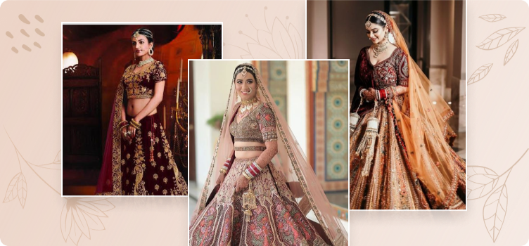 Which type of bridal lehenga is in Trend?