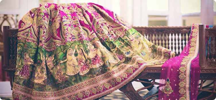 What should you look for in a bridal lehenga?